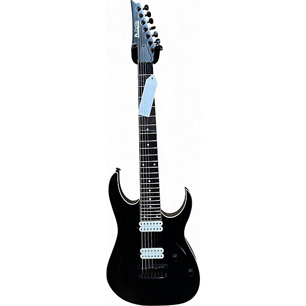 Used Ibanez RGR752AHBF Black Solid Body Electric Guitar