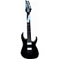 Used Ibanez RGR752AHBF Black Solid Body Electric Guitar