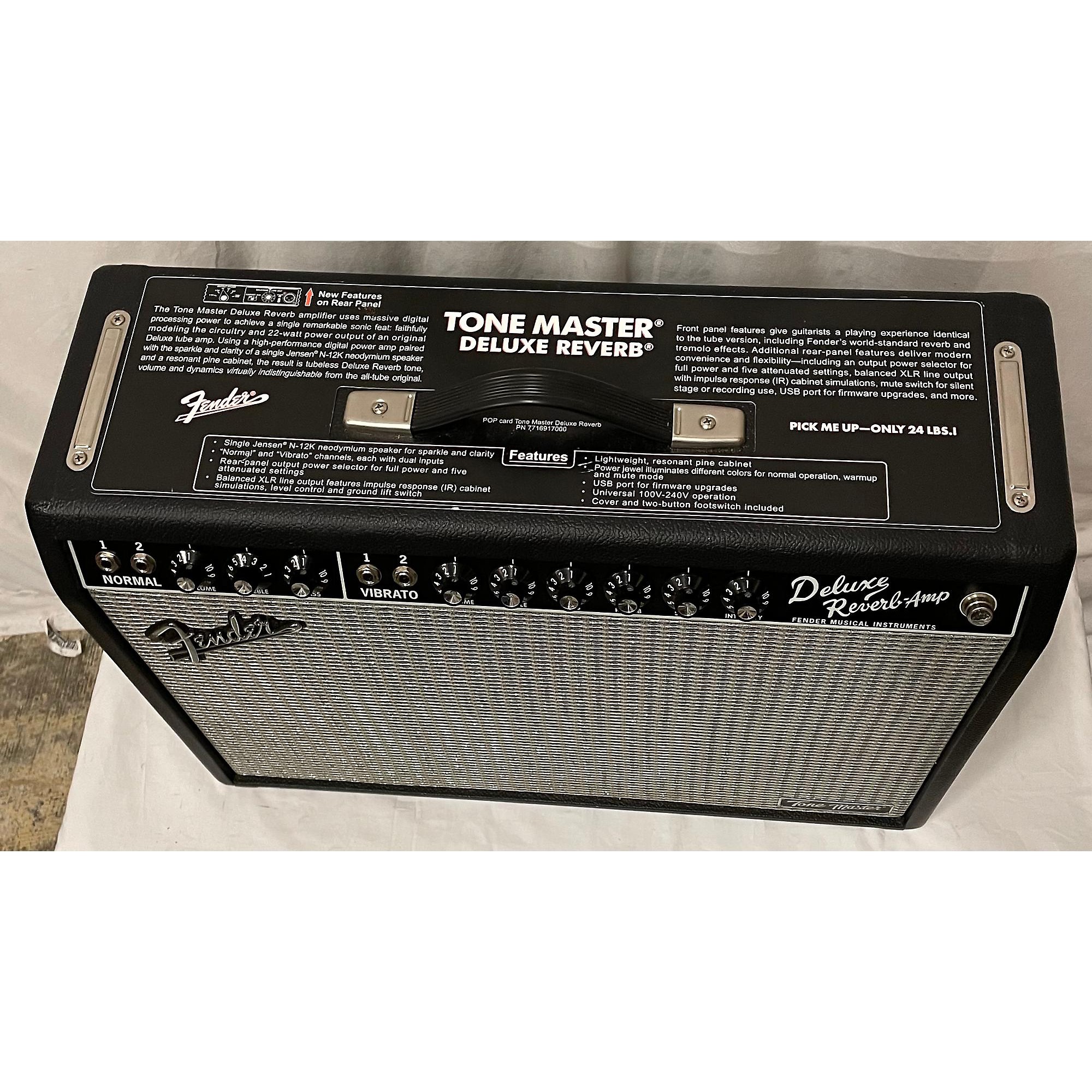 Used Fender Tone Master Deluxe Reverb Guitar Combo Amp | Guitar Center