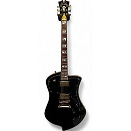 Used D'Angelico Deluxe Ludlow Black Solid Body Electric Guitar