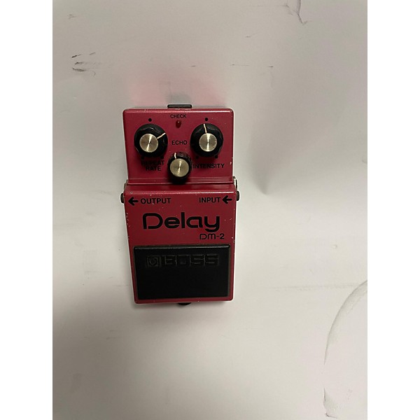 Used BOSS 1983 DM-3 DELAY Effect Pedal