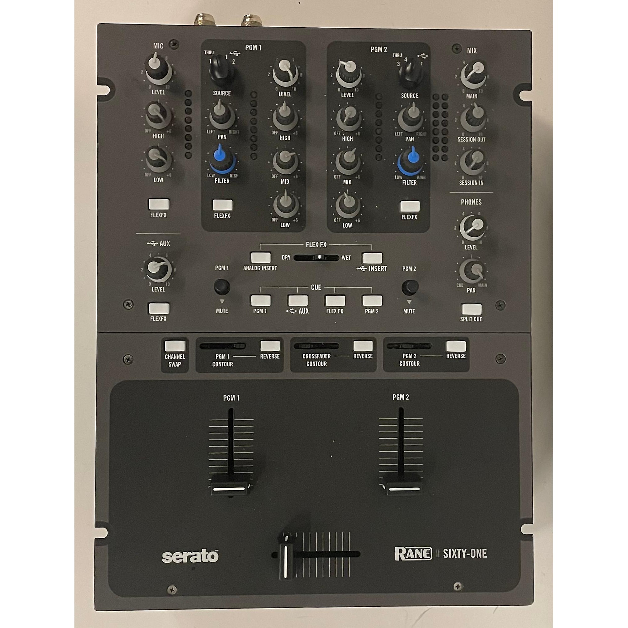 Used RANE Sixty-One DJ Mixer | Guitar Center