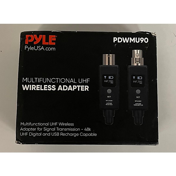 Used Pyle PDWMU90 Handheld Wireless System