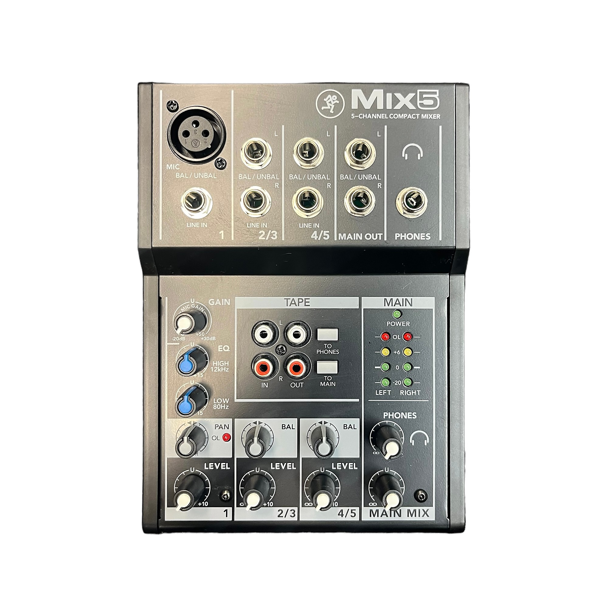 Used Mackie MIX5 Unpowered Mixer | Guitar Center