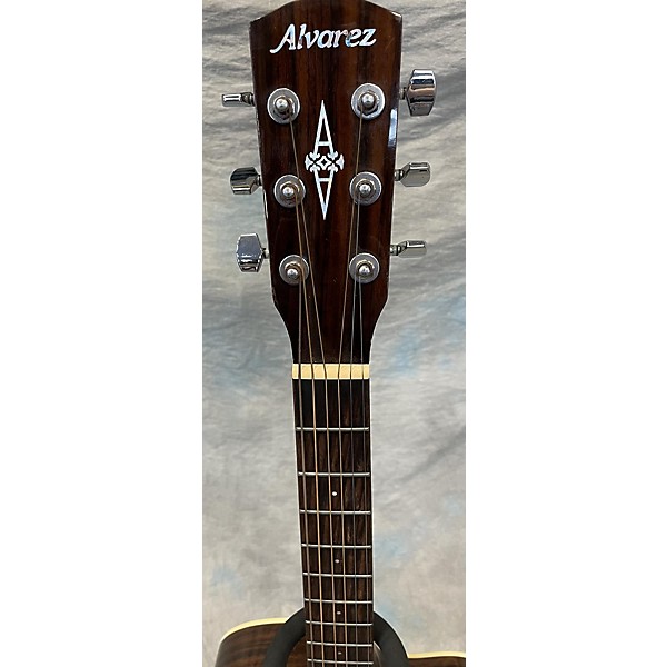 Used Alvarez RF27CE OM/Folk Acoustic Electric Guitar