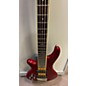 Used Schecter Guitar Research Damien Elite 5 String Left Handed Electric Bass Guitar