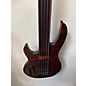 Used Used BRICE HXB 405 Left Handed Natural Electric Bass Guitar