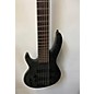 Used Used Brice HXB406 Left Handed Trans Gray Electric Bass Guitar