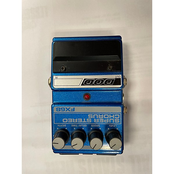 Used DOD FX68 Super Stereo Chorus Effect Pedal