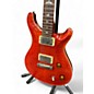 Used Used 2002 PRS Custom 22 10 Top Orange Solid Body Electric Guitar