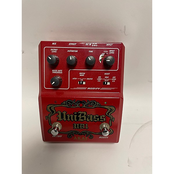 Used Akai Professional UB1 UNIBASS Bass Effect Pedal