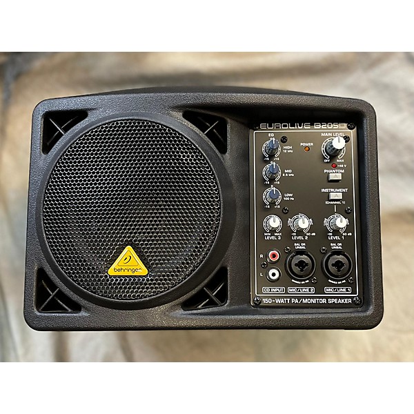 Used Behringer B205D Powered Monitor Guitar Center