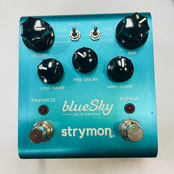 Used Strymon Bluesky Reverb Effect Pedal