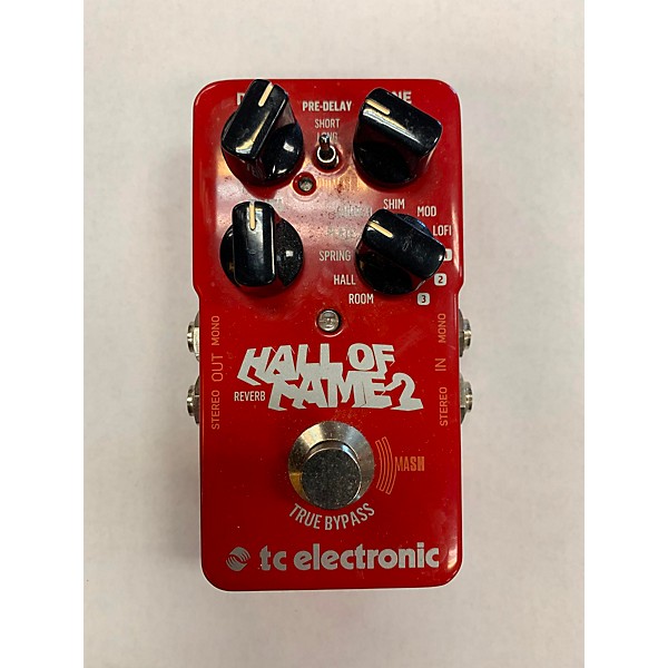 Used TC Electronic Hall Of Fame 2 Reverb Effect Pedal | Guitar Center