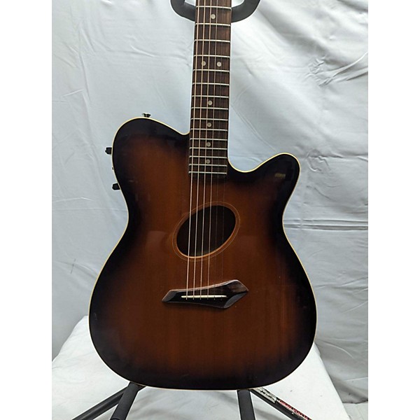 Used Fender TLCC-150 Tobacco Burst Acoustic Electric Guitar