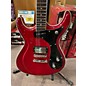 Used Used Eastwood Sidejack Crimson Red Trans Solid Body Electric Guitar