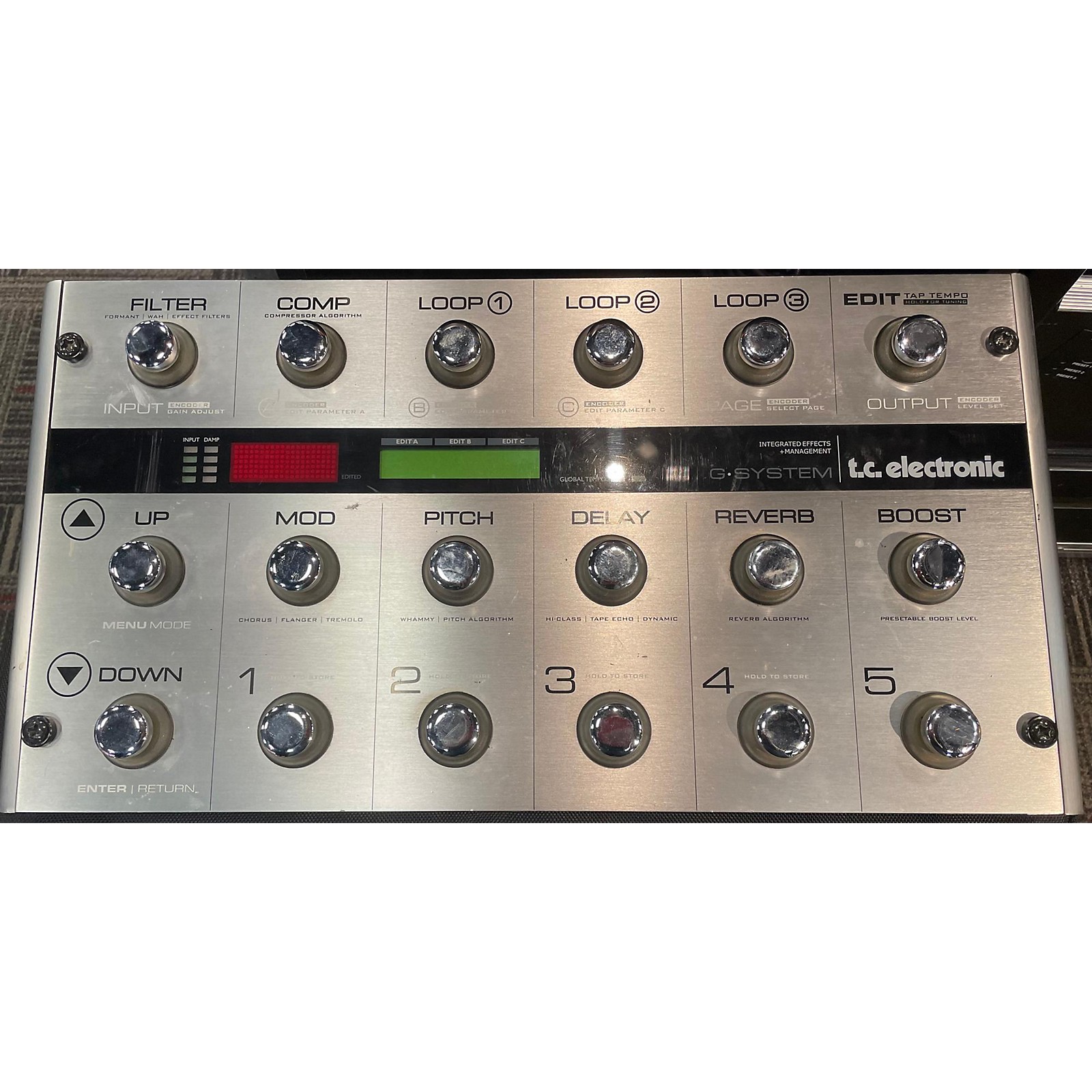 Used TC Electronic G SYSTEM Effect Processor