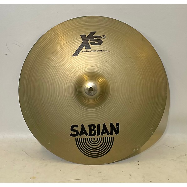 Used SABIAN 18in XS20 Medium Thin Crash Cymbal
