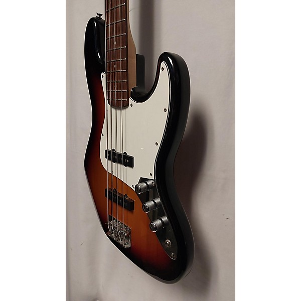 Used Squier Jazz Bass Standard Series Electric Bass Guitar