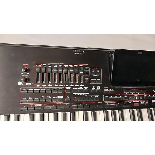 Used KORG Pa4X76 76 Key Arranger Keyboard