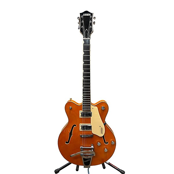 Used Gretsch Guitars Used Gretsch Guitars G5622T Electromatic Center Block Double Cut Bigsby Trans Orange Hollow Body Elec...