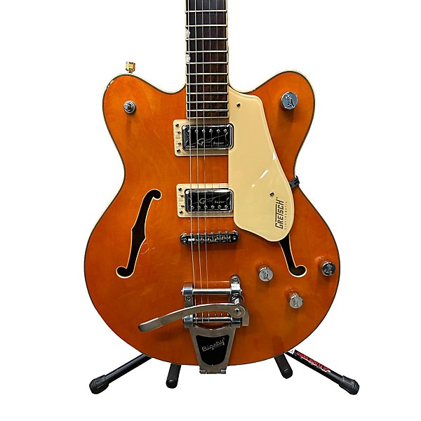 Used Gretsch Guitars Used Gretsch Guitars G5622T Electromatic Center Block Double Cut Bigsby Trans Orange Hollow Body Elec...