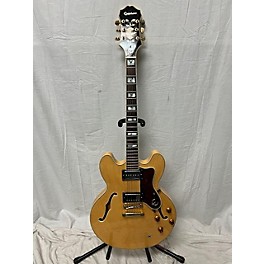 Used Epiphone Used Epiphone Sheraton II Natural Hollow Body Electric Guitar