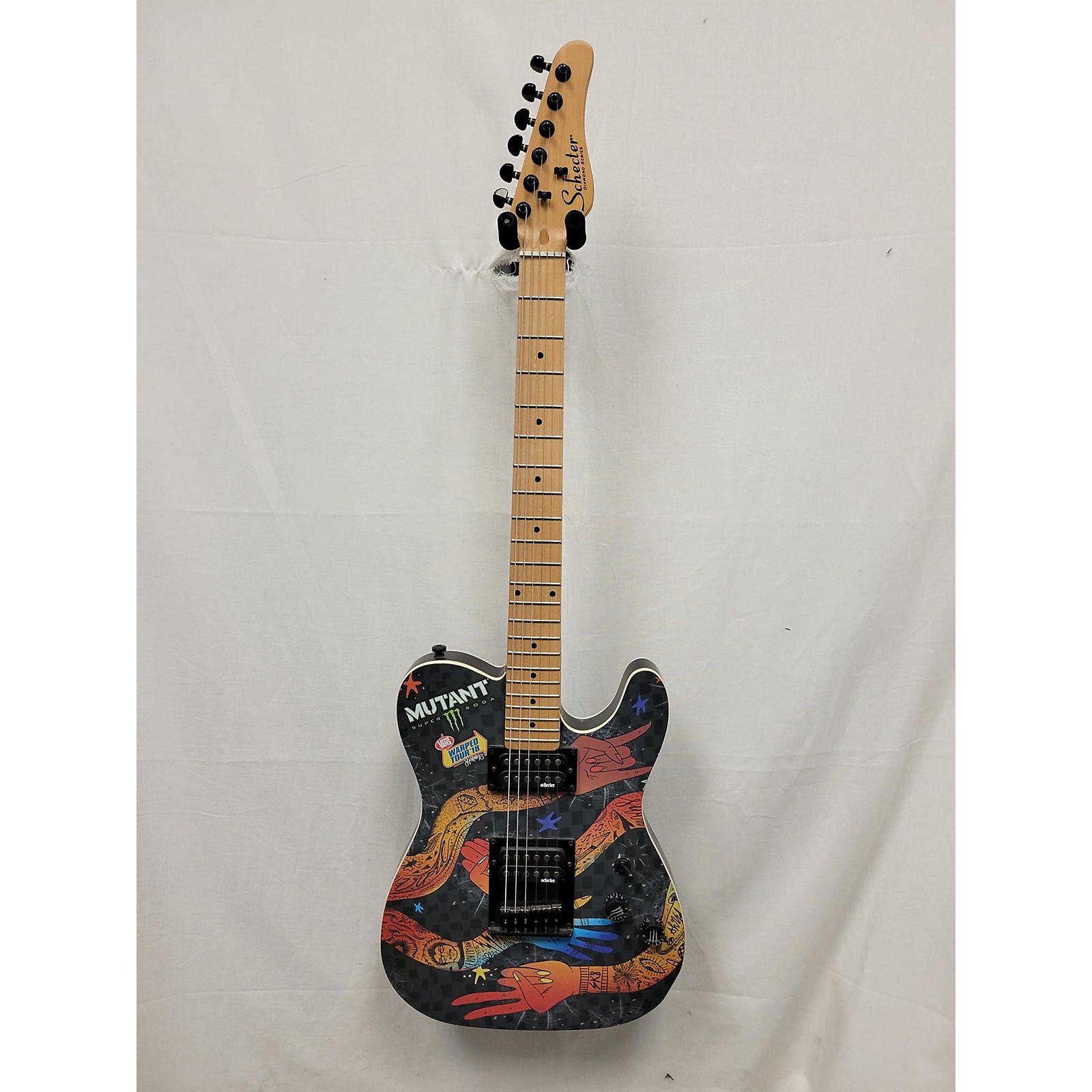 Used Schecter Guitar Research 2018 Diamond Series PT Solid Body