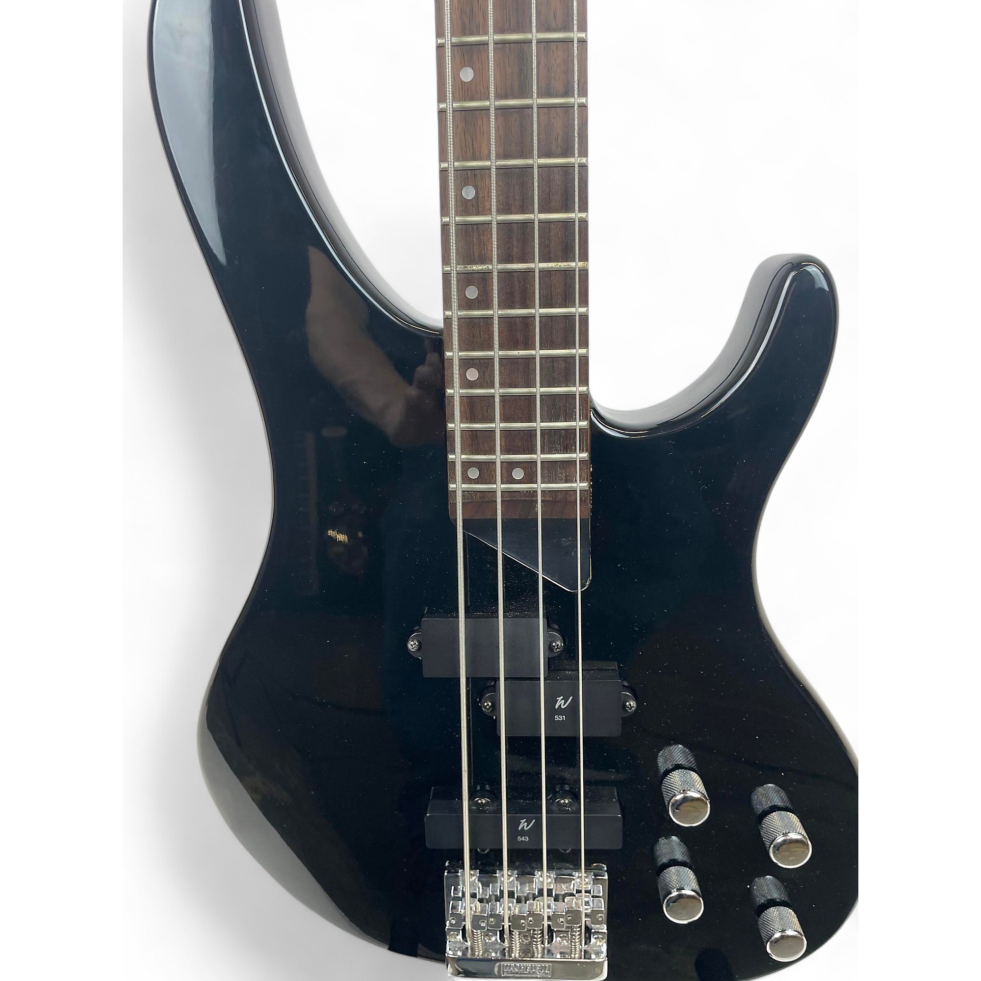 Used Washburn Bantman XB200 Electric Bass Guitar Black | Guitar Center