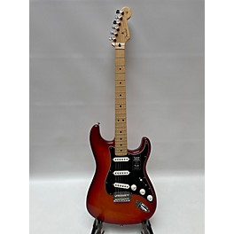 Used Fender Used 2021 Fender Stratocaster Player Aged Cherry Burst Solid Body Electric Guitar