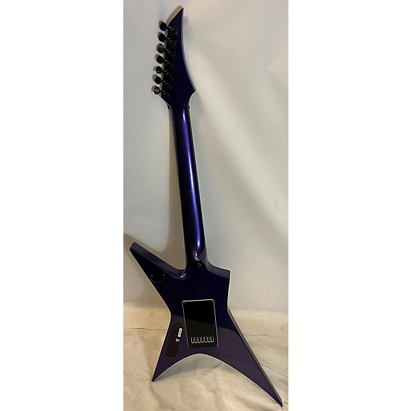 Used Used Solar X1.7MP Plus Purple Solid Body Electric Guitar