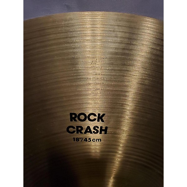Used Zildjian 18in A Series Rock Crash Cymbal