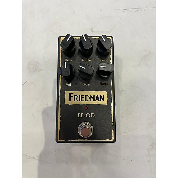 Used Friedman BE-OD Effect Pedal