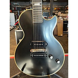 Used Epiphone Used Epiphone JJN OLD GLORY Satin Black Solid Body Electric Guitar