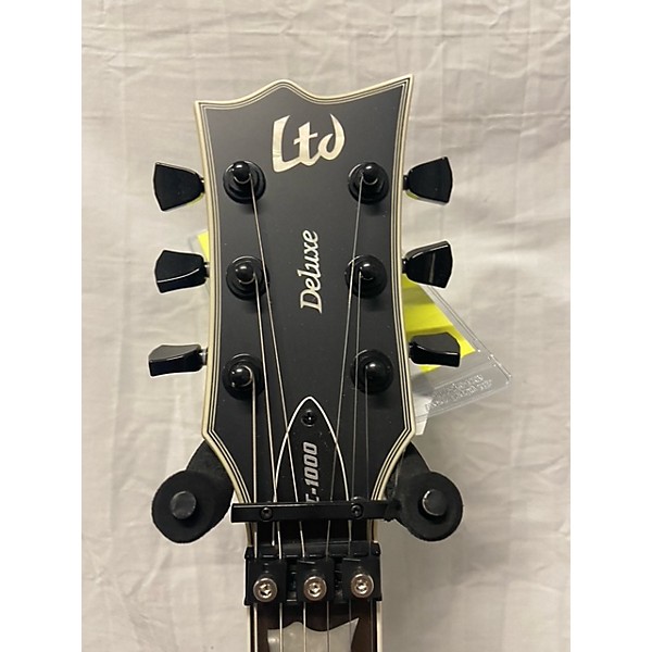 Used ESP LTD EC1000 FR Deluxe Solid Body Electric Guitar