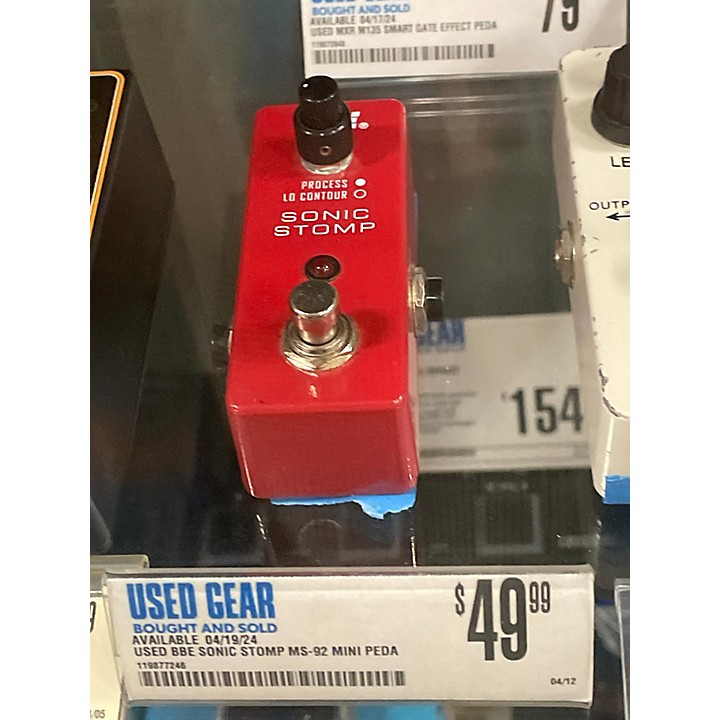 Used BBE Sonic Stomp MS-92 Mini Pedal | Guitar Center