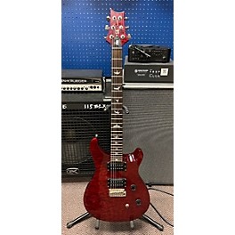 Used PRS Used PRS SE Custom 24 Red Solid Body Electric Guitar