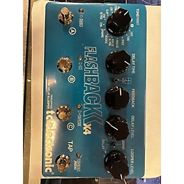 Used TC Electronic Used TC Electronic Flashback X4 Delay And Looper Effect Pedal