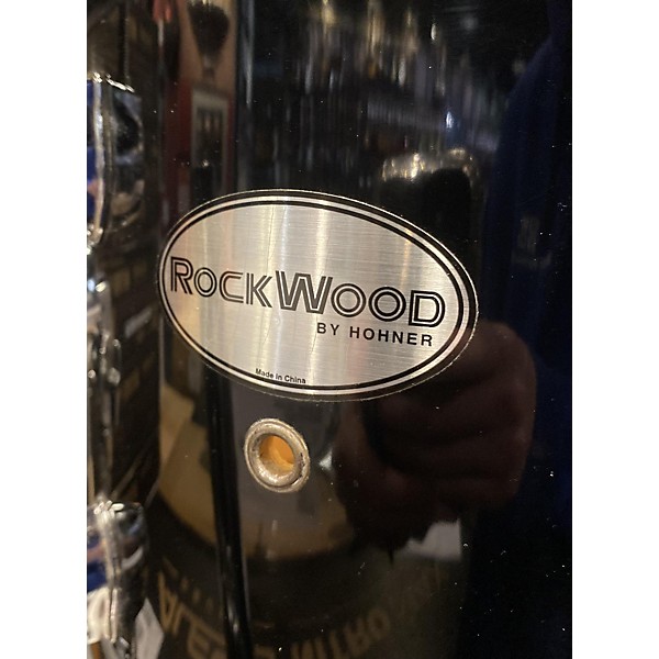 Used Used ROCKWOOD 4 piece STUDENT DRUM KIT Black Drum Kit