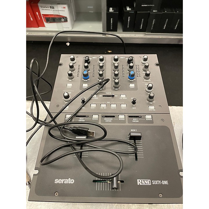 Rane Sixty-One DJミキサー Used RANE Sixty-One DJ Mixer | Guitar Center