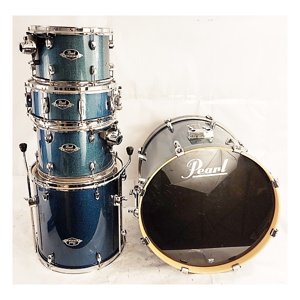 Käytetty Pearl Export Drum Kit BlueKäytetty Pearl Export Drum Kit Blue  