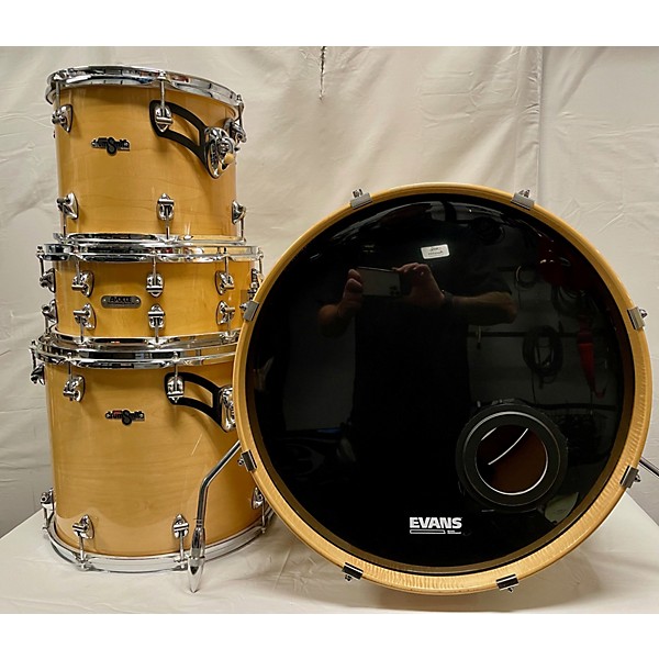 Used Used AYOTTE 4 piece DRUMSMITH Natural Drum Kit