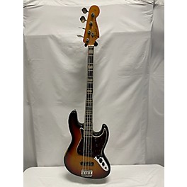 Vintage Fender Vintage 1972 Fender 1970S Jazz Bass Sunburst Electric Bass Guitar