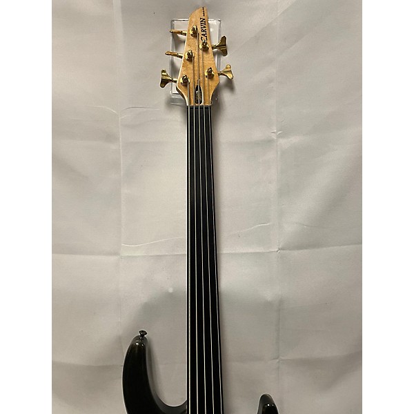 Used Carvin LB75 5 String Fretless Electric Bass Guitar