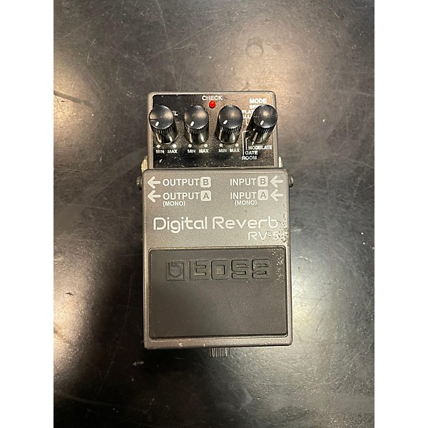 Used BOSS RV5 Digital Reverb Effect Pedal