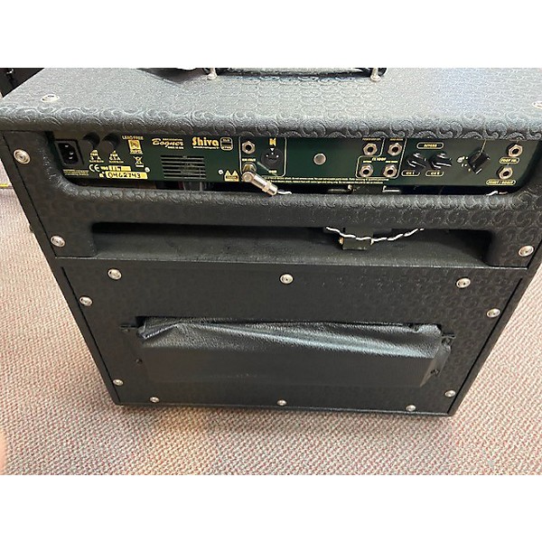 Used Bogner Shiva 60W 6L6 Reverb Green Back Panel Tube Guitar Combo Amp