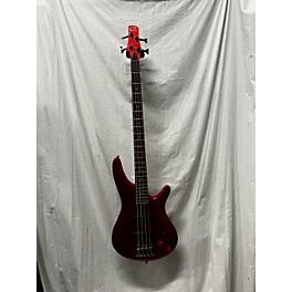 Used Ibanez Used Ibanez SDGR Red Sparkle Electric Bass Guitar