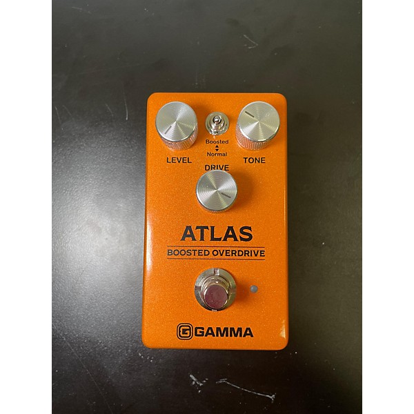 Used GAMMA ATLAS BOOSTED OVERDRIVE Effect Pedal