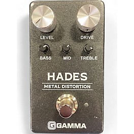 Used GAMMA Used GAMMA HADES METAL DISTORTION Effect Pedal