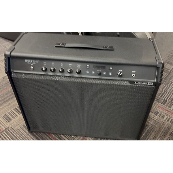 Used Line 6 Spider V 240 2x12 Mkii Guitar Combo Amp
